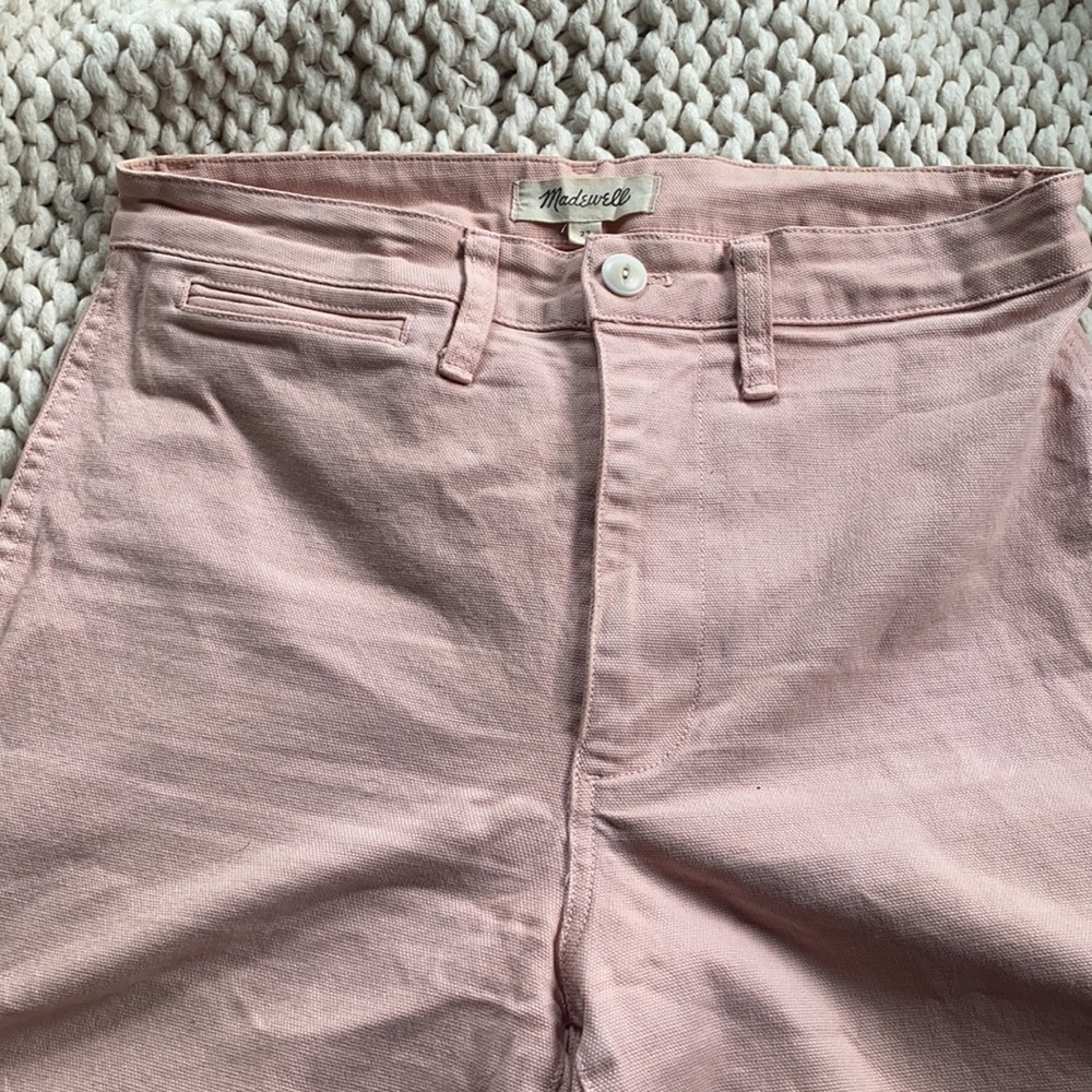 Madewell Wide Leg crop pant - Picture 2 of 4